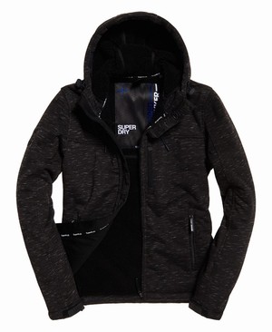 Superdry Hooded Winter SD- Windtrekker Férfi Kabát Fekete | GCBTK0572